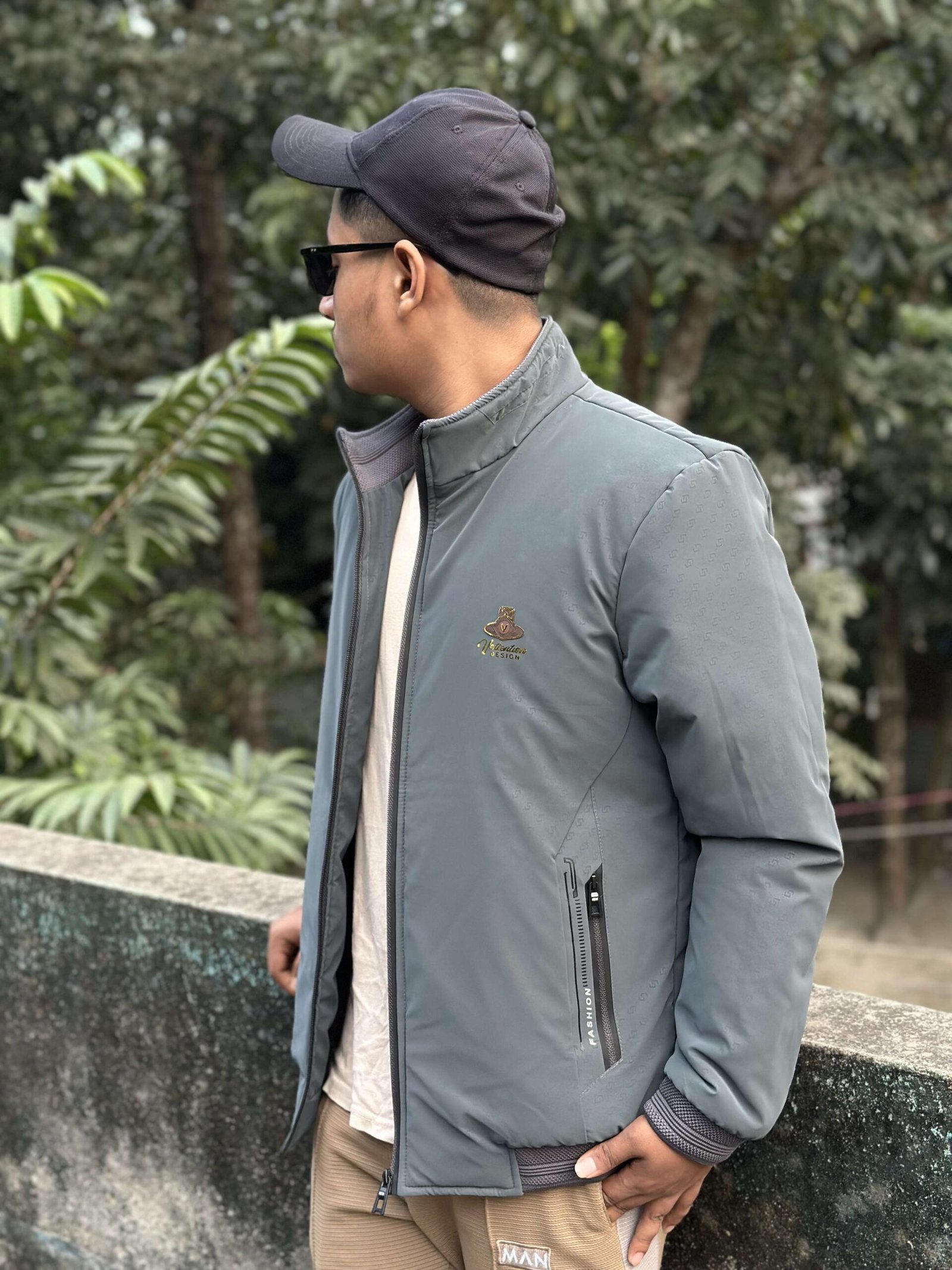 Kuasha Jacket – Premium Winter Comfort DeepGray - Image 4