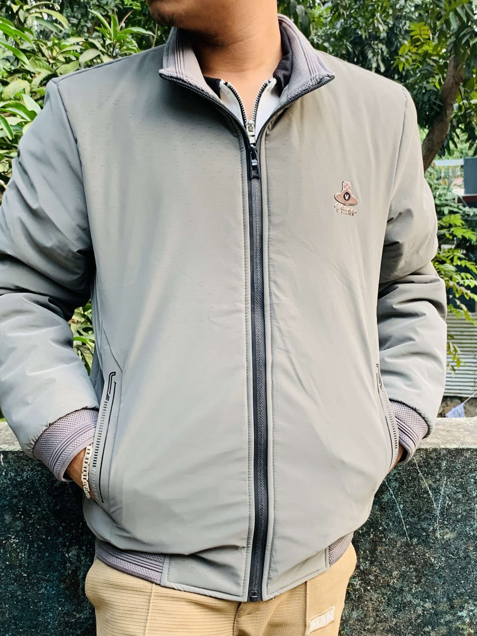 Kuasha Jacket – Premium Winter Comfort LightGrey - Image 3